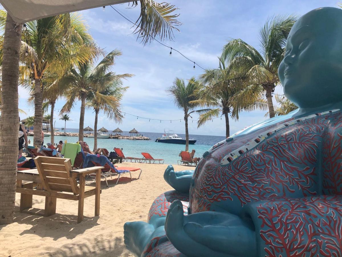 Blue Bay Penthouse Reef 5, Beach Golf Pool Dive With Ocean View Dorp Dorp Sint Michiel Extérieur photo