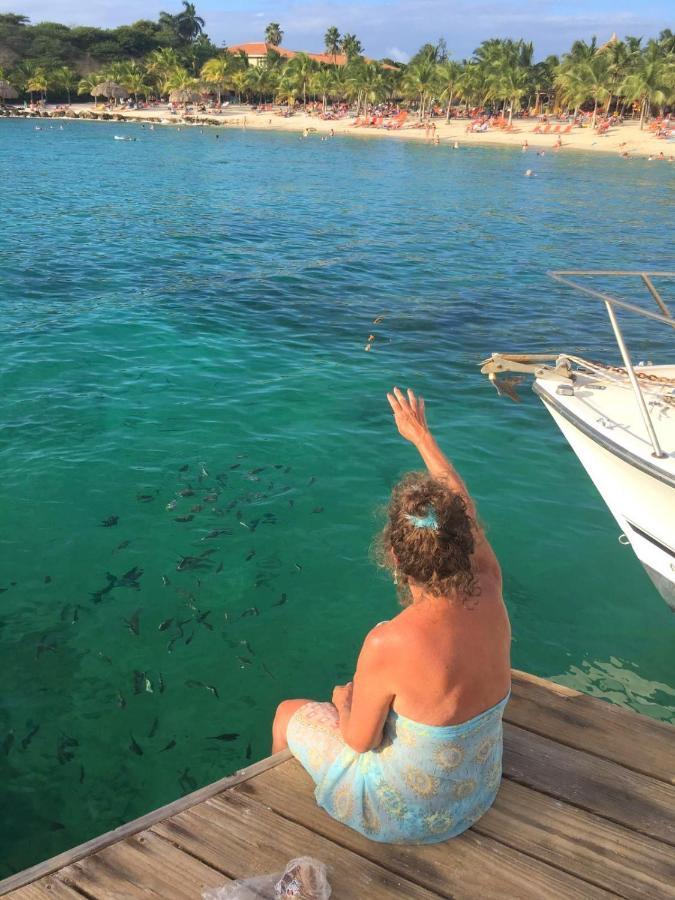 Blue Bay Penthouse Reef 5, Beach Golf Pool Dive With Ocean View Dorp Dorp Sint Michiel Extérieur photo