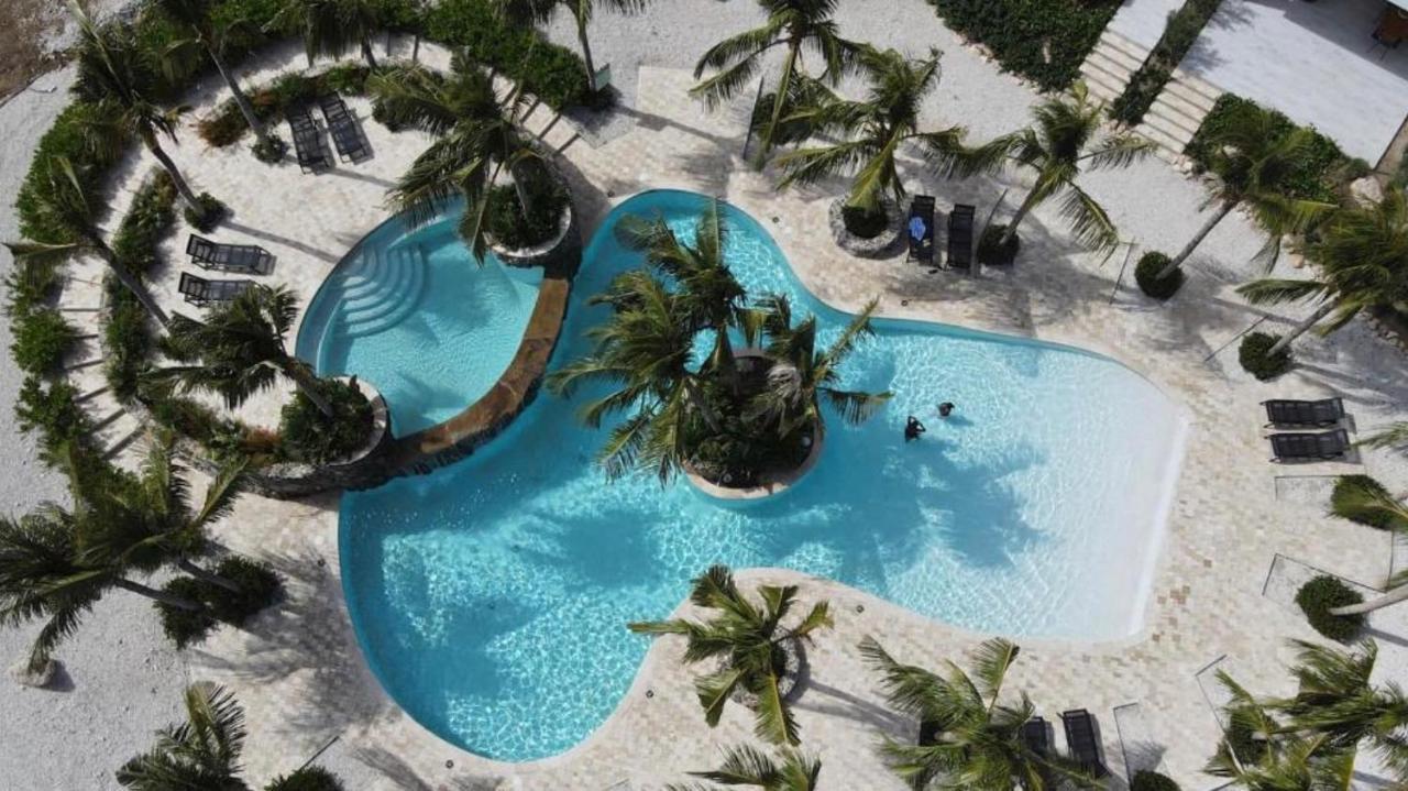 Blue Bay Penthouse Reef 5, Beach Golf Pool Dive With Ocean View Dorp Dorp Sint Michiel Extérieur photo